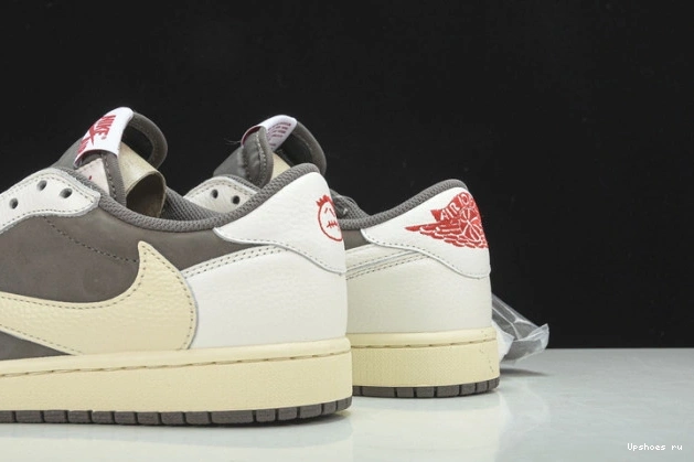 Reverse Travis OG Jordan Retro SP 1 Scott Low Mocha 1205